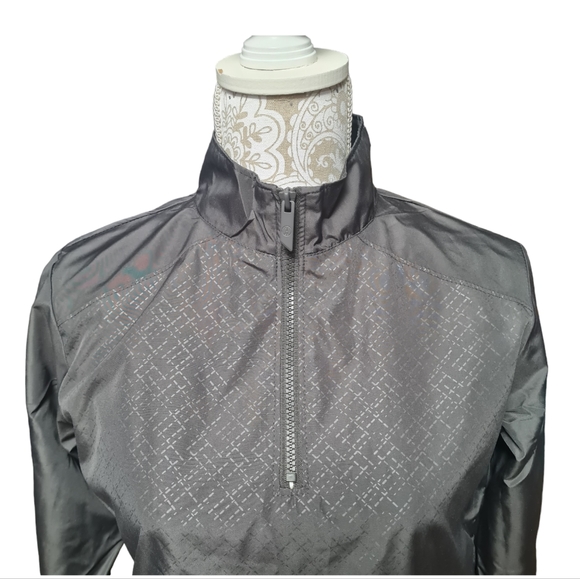 Holloway Ladies Series X Quarter Zip Pullover Jacket Women's Gray Size S - Picture 2 of 16
